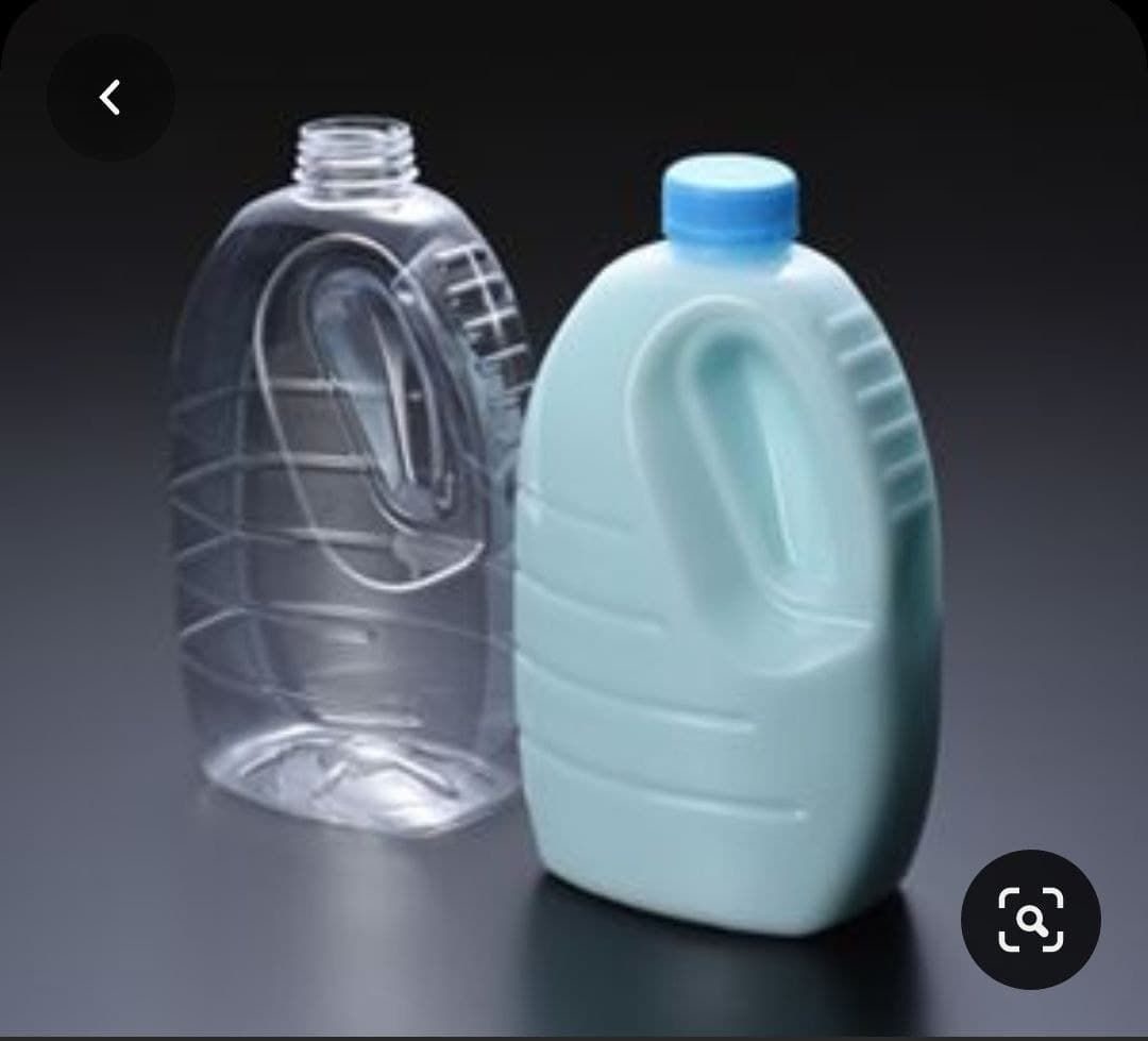 Прозрачные и непрозрачные бутылки нестандартной формы 